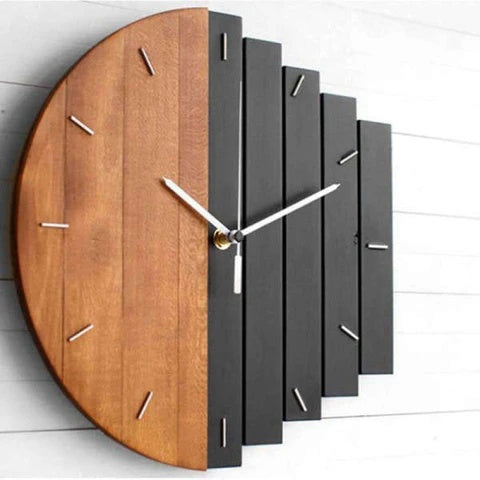 Horloge Murale Bois – Élégance Naturelle pour Toute Pièce