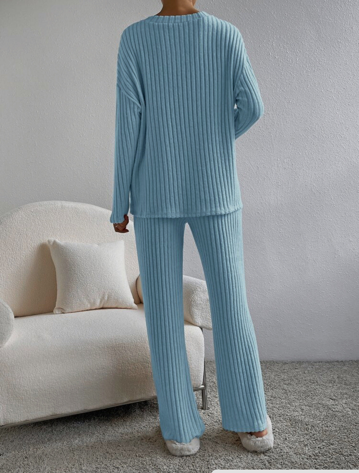 Loose Women's Pants Set, Two-piece Set