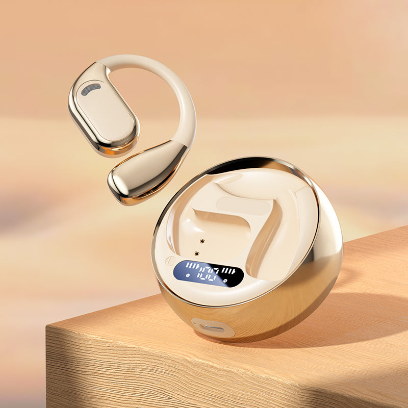 ✨ Fall Open – Écouteurs Sans Fil Légers avec Boîtier, Réduction de Bruit et Bluetooth