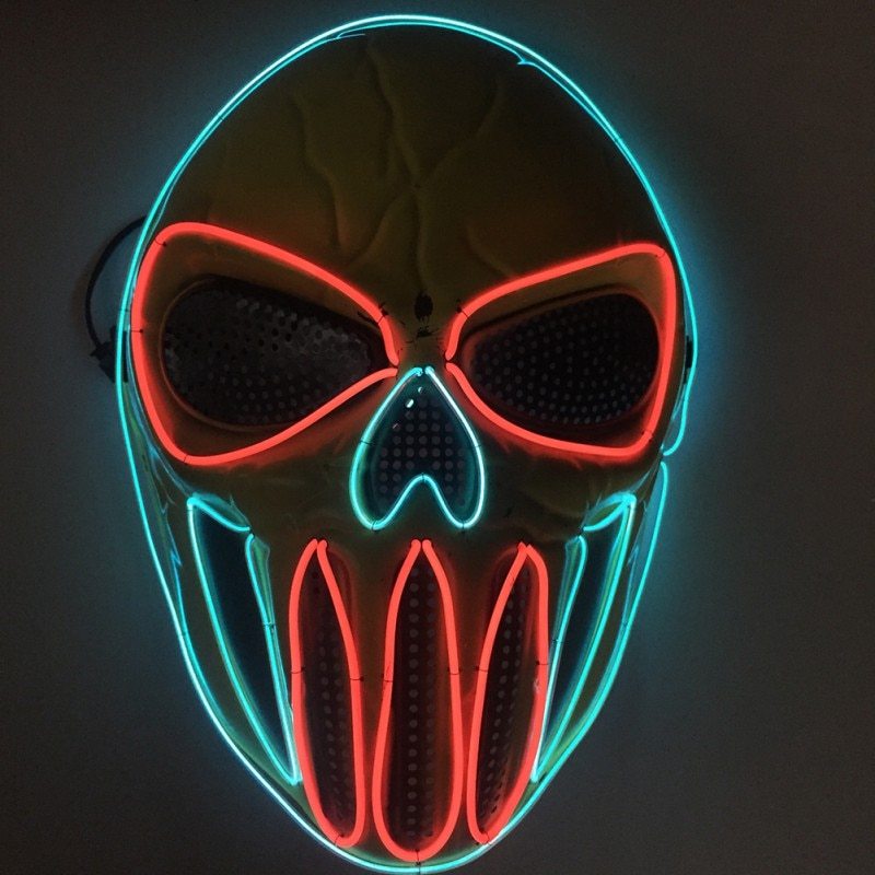 Masque Hanté Halloween – Idéal pour Maison Hantée et Party
