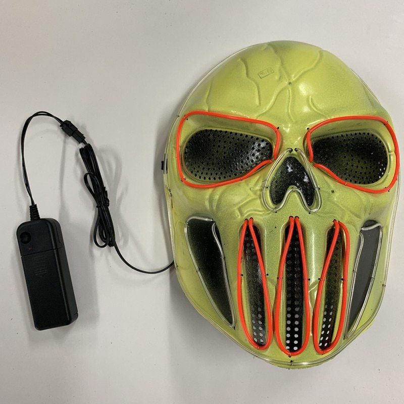 Masque Hanté Halloween – Idéal pour Maison Hantée et Party