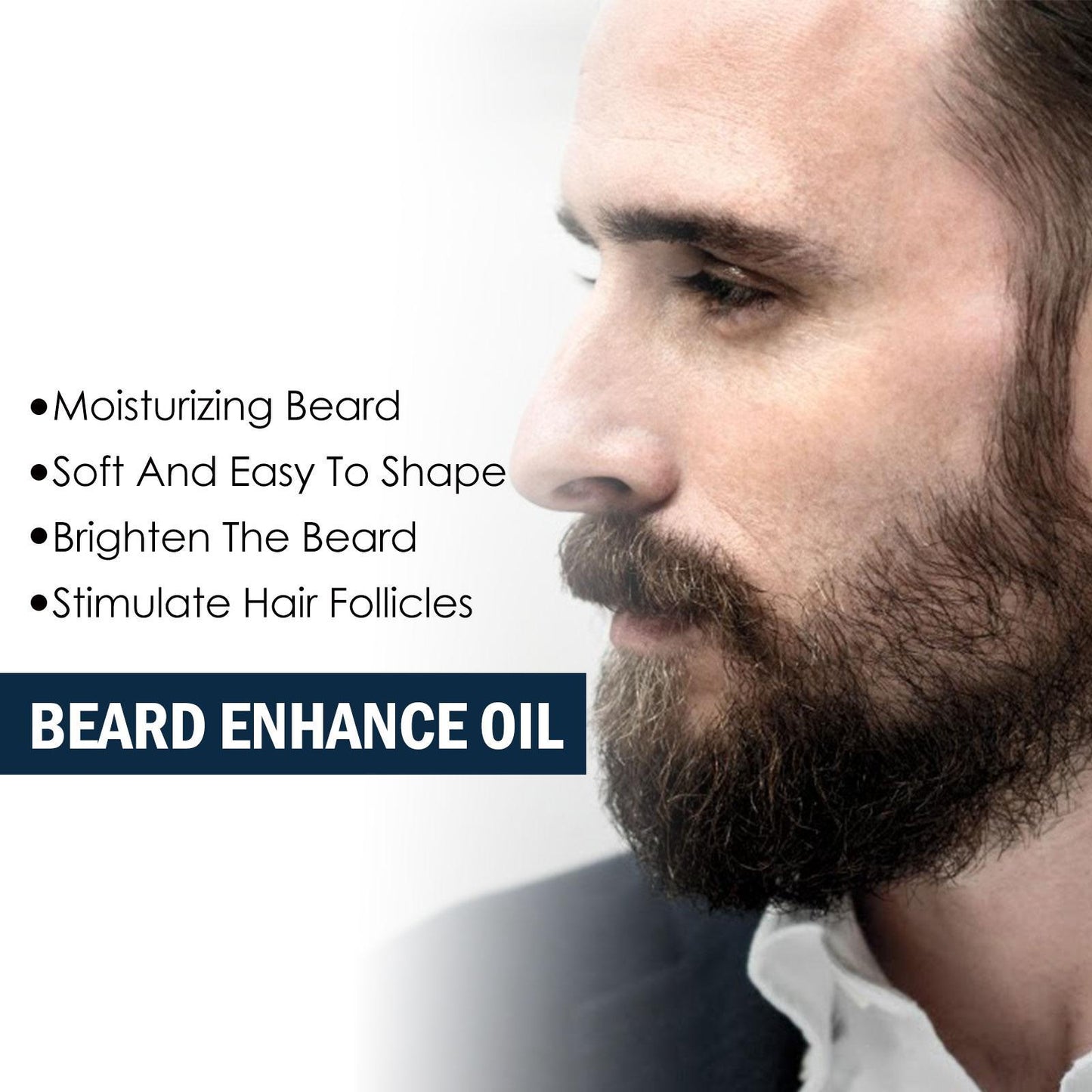💎 Croissance et Brillance – Huile Barbe Professionnelle