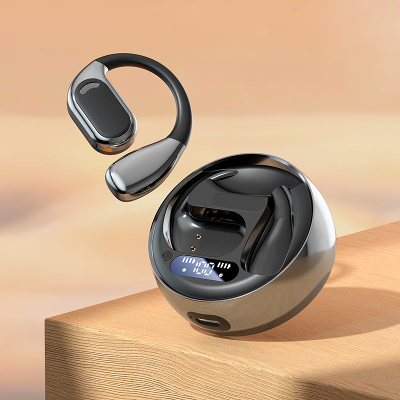 ✨ Fall Open – Écouteurs Sans Fil Légers avec Boîtier, Réduction de Bruit et Bluetooth
