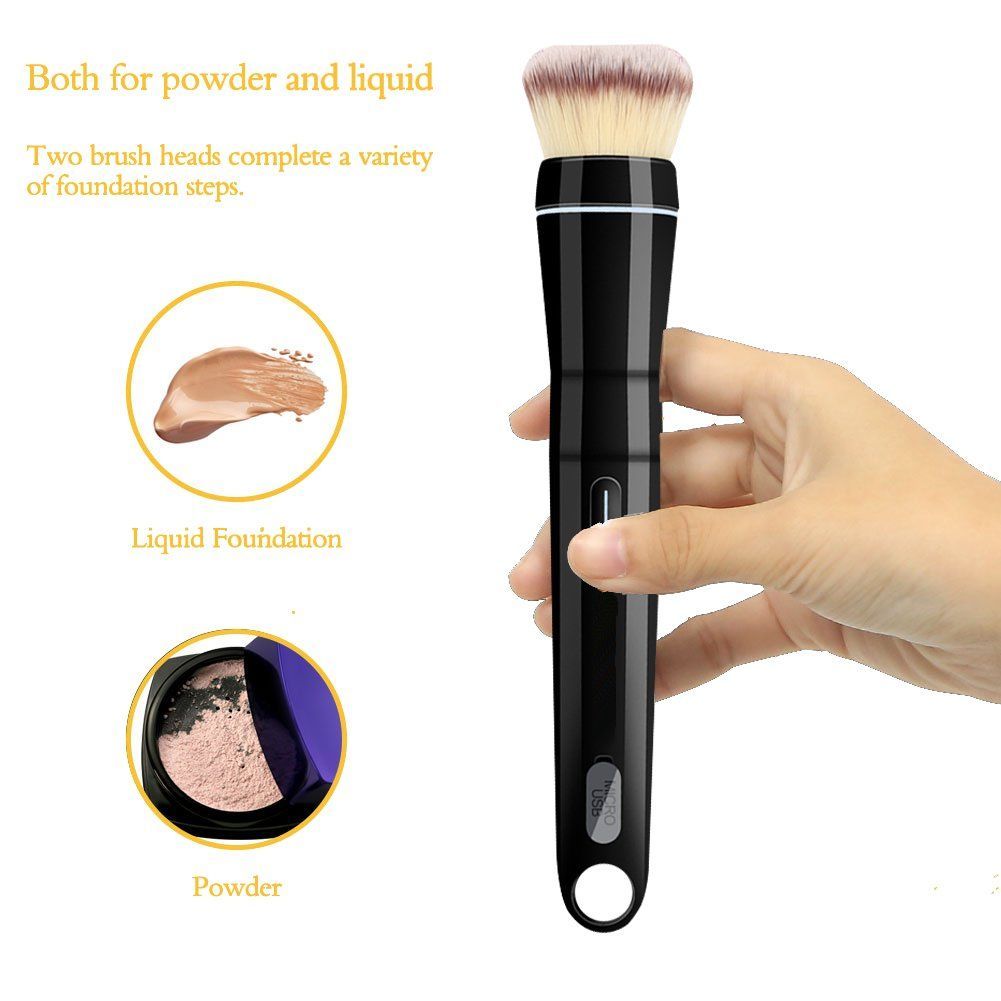 ✨ Maquillage Parfait en Voyage – Pinceau Professionnel