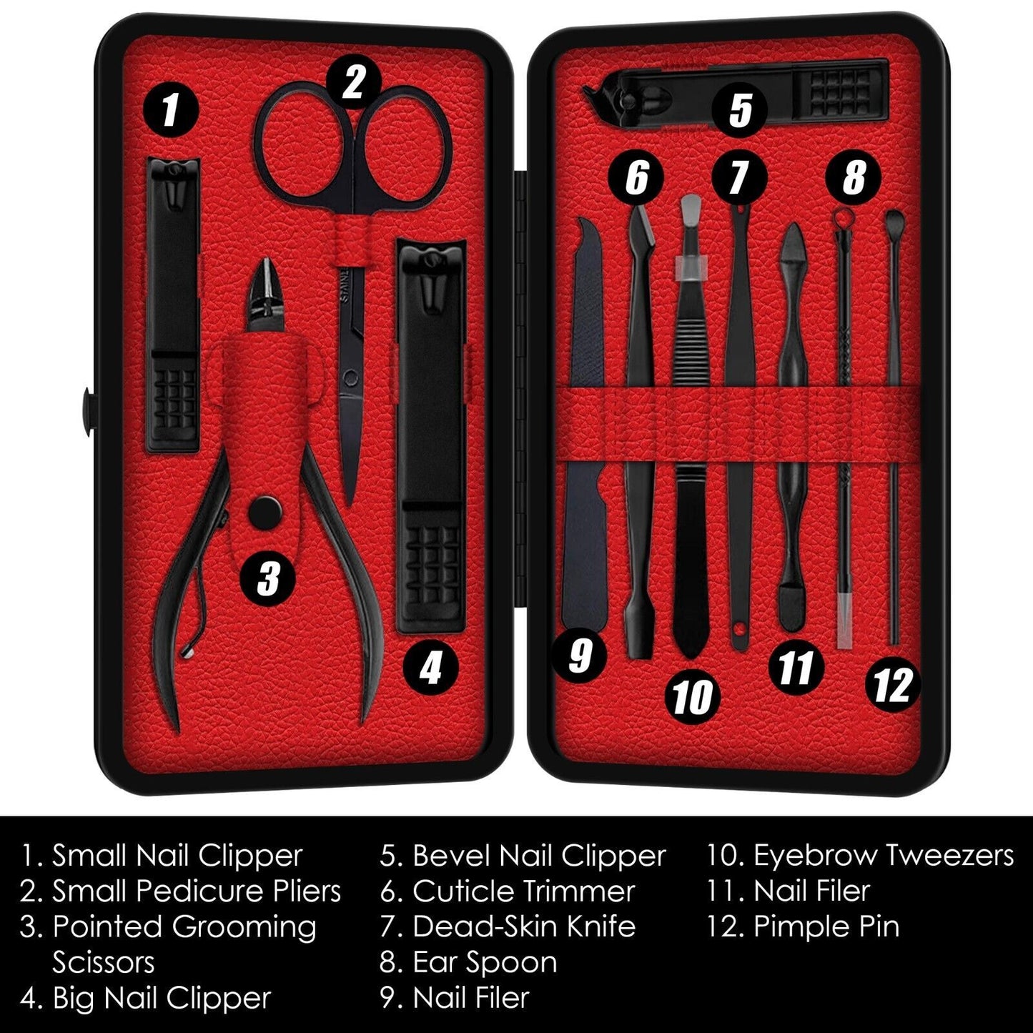 💅 Kit Ongles 12 en 1 – Pour Toute la Famille