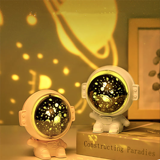 Lampe Astronaute Projecteur Galaxie – Nuit Étoilée Magique ✨