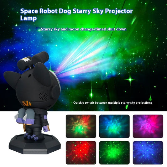 ⭐ Cosmo Dog Lamp – Lumière Ambiance Galaxie USB