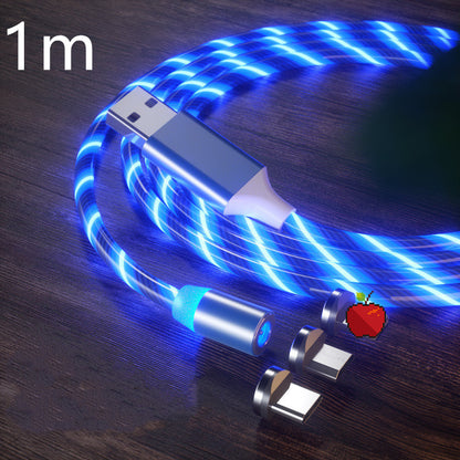 ✨ Fast Charging Cable – LED & Magnet Magic