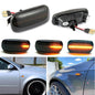 For A3 S3 8P A4 S4 RS4 B6 B7 B8 A6 S6 RS6 Sequential Led Side Marker Lights