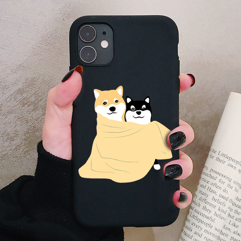 ✨ Coque Mobile Shiba Inu Erha – Douce, Mate et Adorable
