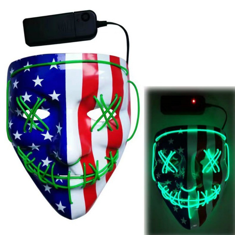 Masque LED Halloween – Style et Terreur Assurés !