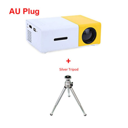 ✨ Projecteur Mini LED 1080P – Cinéma Haute Définition à la Maison ou en Déplacement 