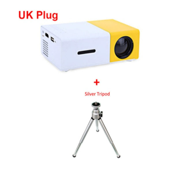 ✨ Projecteur Mini LED 1080P – Cinéma Haute Définition à la Maison ou en Déplacement 