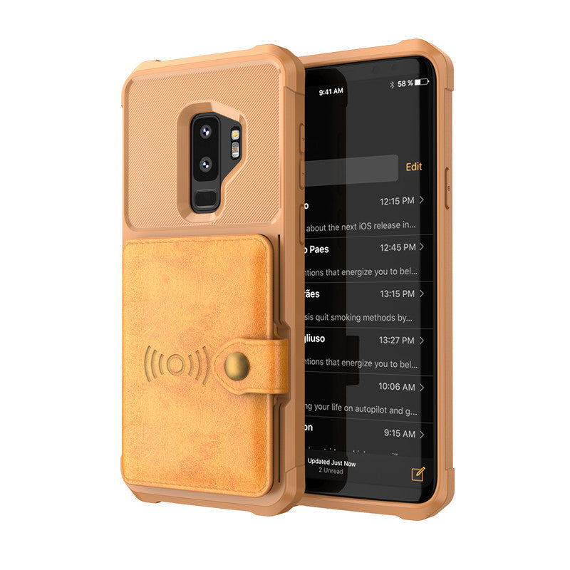 ✨ Coque Portefeuille Luxe en Cuir PU – Compatible iPhone & Samsung Galaxy