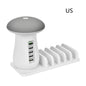 Lampe LED Champignon 2 en 1 – Éclairage & Chargeur USB ✨