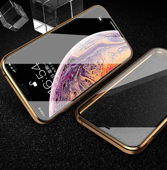 ✨ Coque Magnétique en Verre – Protection Universelle pour Smartphones