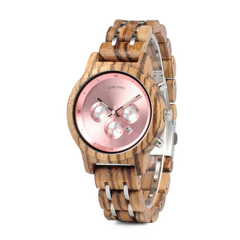 🌿 Montre en Bois Homme – Élégance Business & Style Casual
