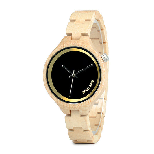 🌿 Montre en Bois Homme – Élégance Business & Style Casual