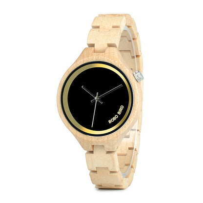 🌿 Montre en Bois Homme – Élégance Business & Style Casual