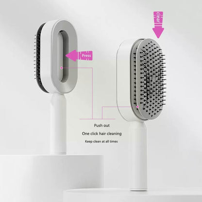 🌟 Hair Growth Comb – Brosse Auto-nettoyante & Stimule la Circulation