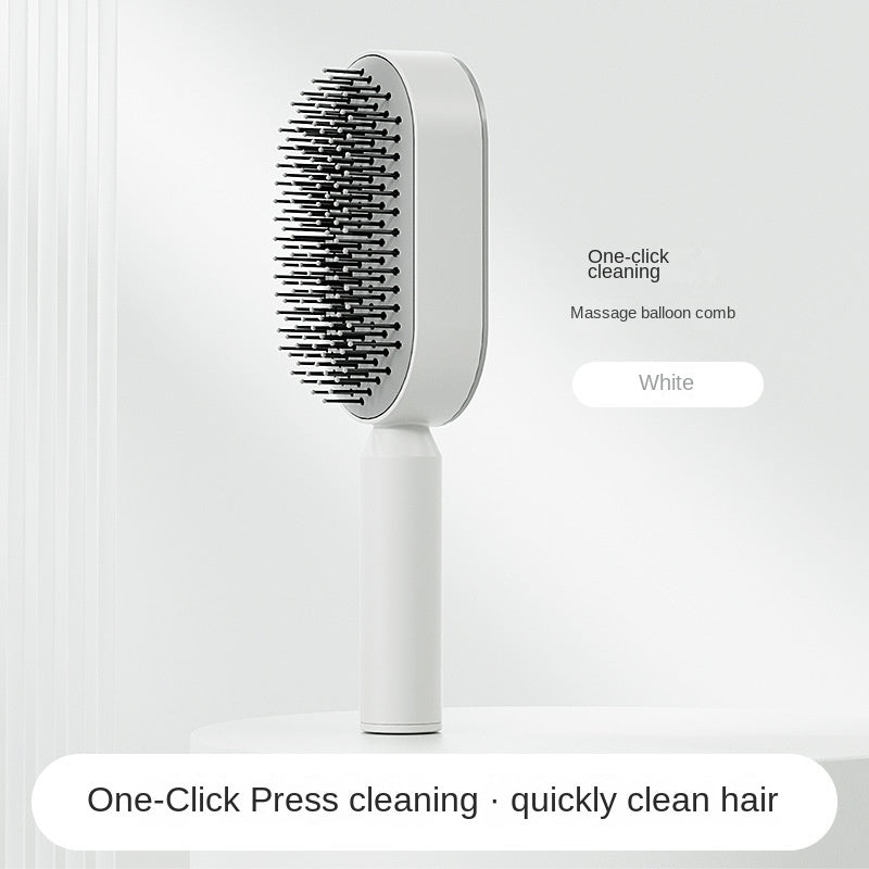 🌟 Hair Growth Comb – Brosse Auto-nettoyante & Stimule la Circulation