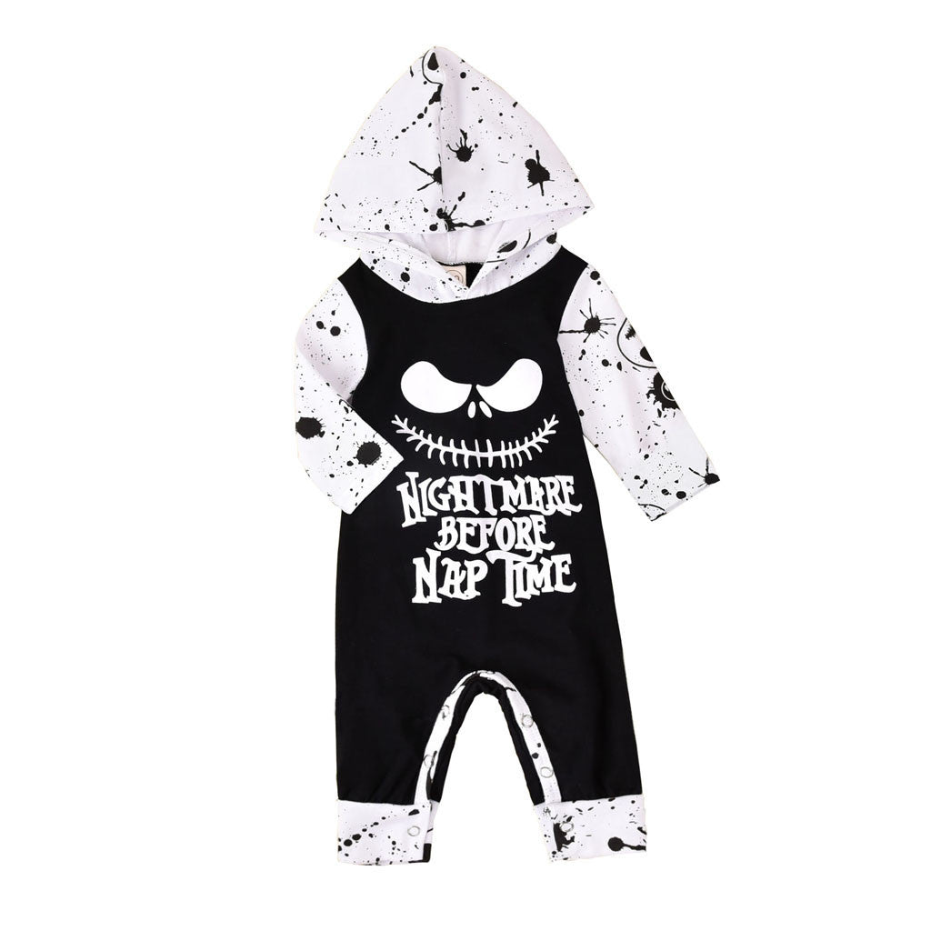 Combinaison Halloween Romper – Costume Effrayant et Confortable