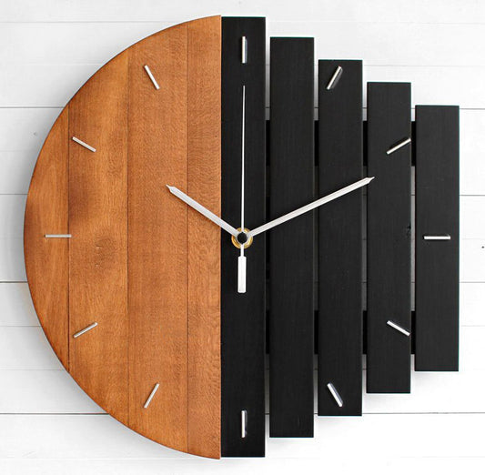 Horloge Murale Bois – Élégance Naturelle pour Toute Pièce