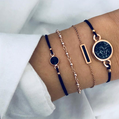 🌸 Lot Bracelets Bohèmes – Perles & Charms Vintage Femme