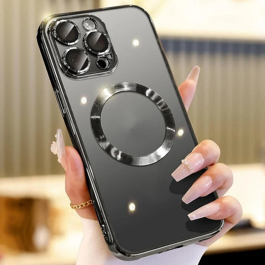 Coque MagSafe iPhone avec Protection Caméra