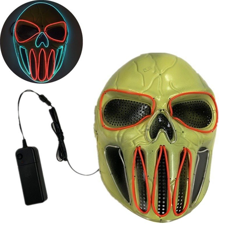 Masque Hanté Halloween – Idéal pour Maison Hantée et Party