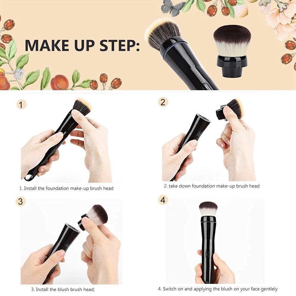 ✨ Maquillage Parfait en Voyage – Pinceau Professionnel