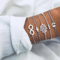 🌸 Lot Bracelets Bohèmes – Perles & Charms Vintage Femme