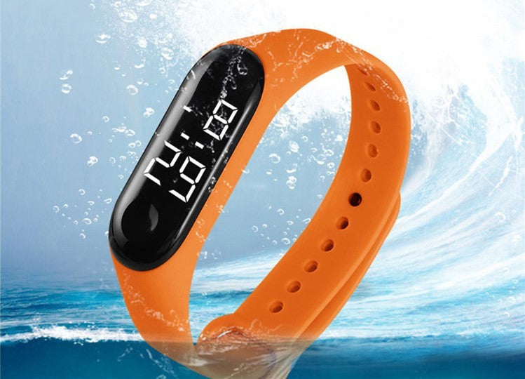 💧 Montre LED Tactile – Étanche & Moderne Femme/Homme