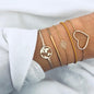 🌸 Lot Bracelets Bohèmes – Perles & Charms Vintage Femme