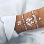 🌸 Lot Bracelets Bohèmes – Perles & Charms Vintage Femme