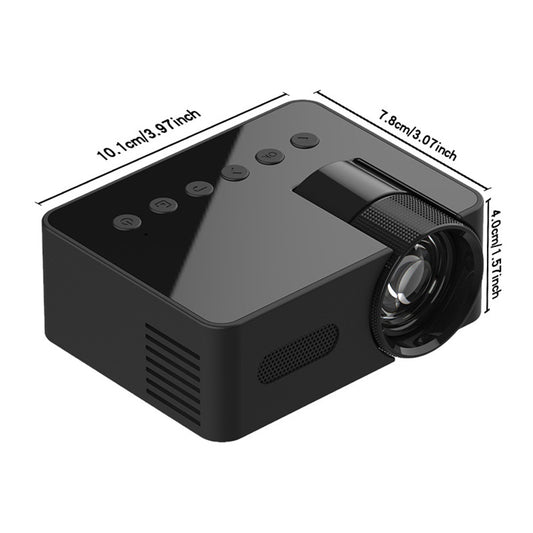 ✨ Projecteur Mini Portable YT100 – Cinéma HD sans fil à la maison et sur téléphone