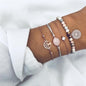 🌸 Lot Bracelets Bohèmes – Perles & Charms Vintage Femme