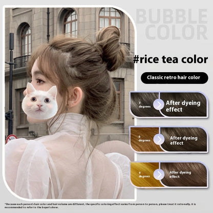 🎨 Crème Colorante Cheveux Bubble Dyed – Cassis Violet à Domicile