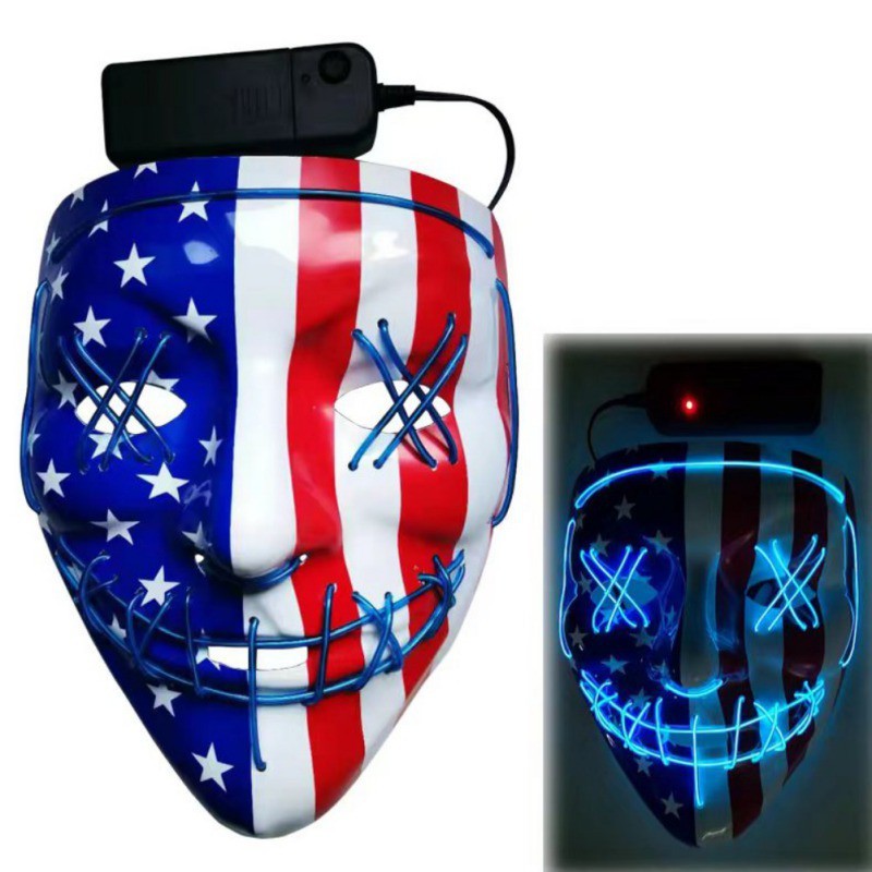 Masque LED Halloween – Style et Terreur Assurés !