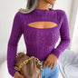 Pull Léger Femme Automne – Col Rond & Manches Longues Chic