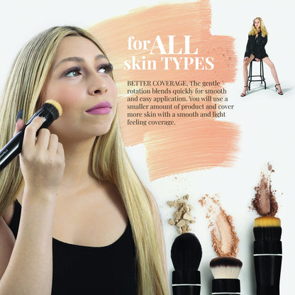 ✨ Maquillage Parfait en Voyage – Pinceau Professionnel