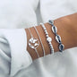 🌸 Lot Bracelets Bohèmes – Perles & Charms Vintage Femme