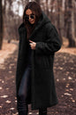 ✨ Manteau Long Femme Automne-Hiver – Teddy Douillet en Fausse Laine, Élégant et Chaud