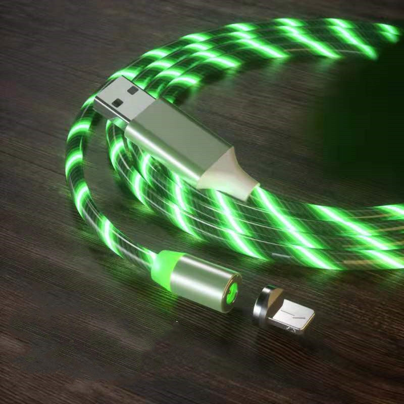 ✨ Fast Charging Cable – LED & Magnet Magic