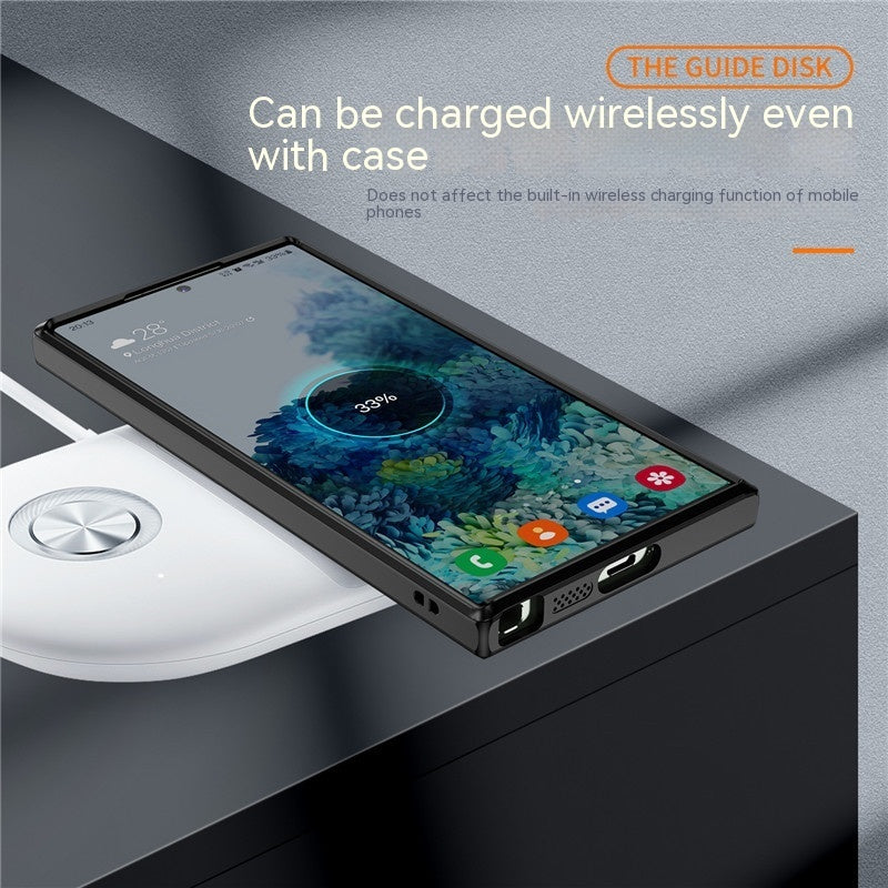 ✨ Coque Téléphone TPU + Acrylique – Anti-Chute et Résistante