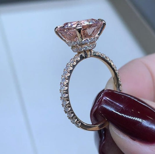💎 Bague Ajustable Cœur – Bijoux Tendance Femme & Fille