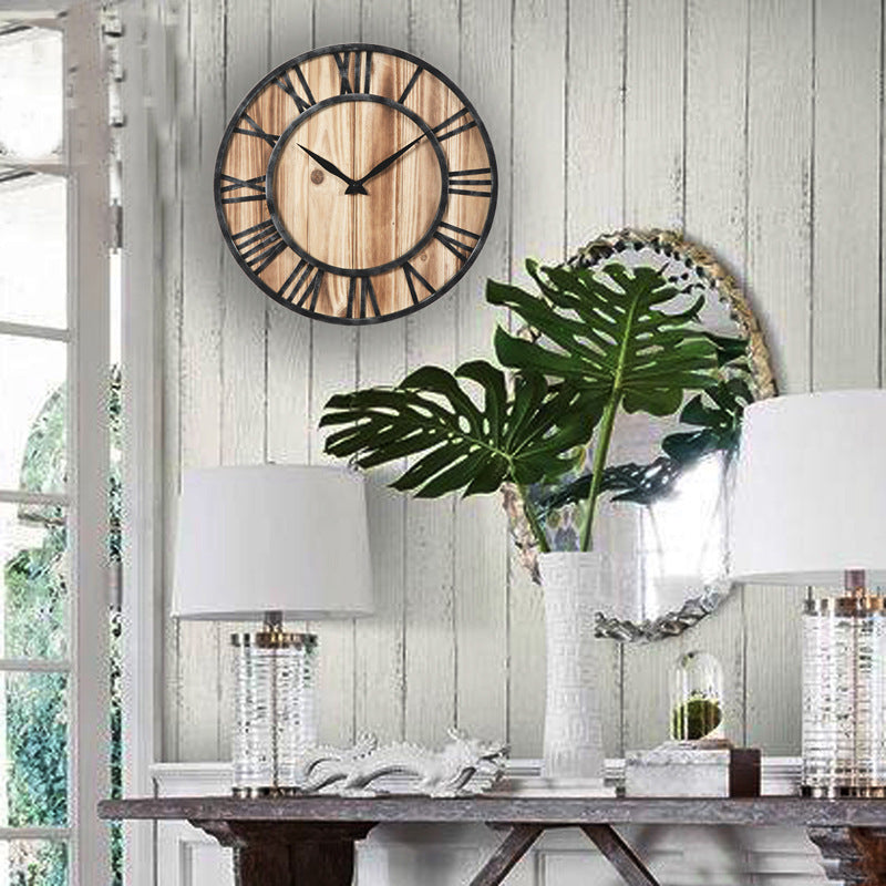 Horloge murale Vintage Design montre