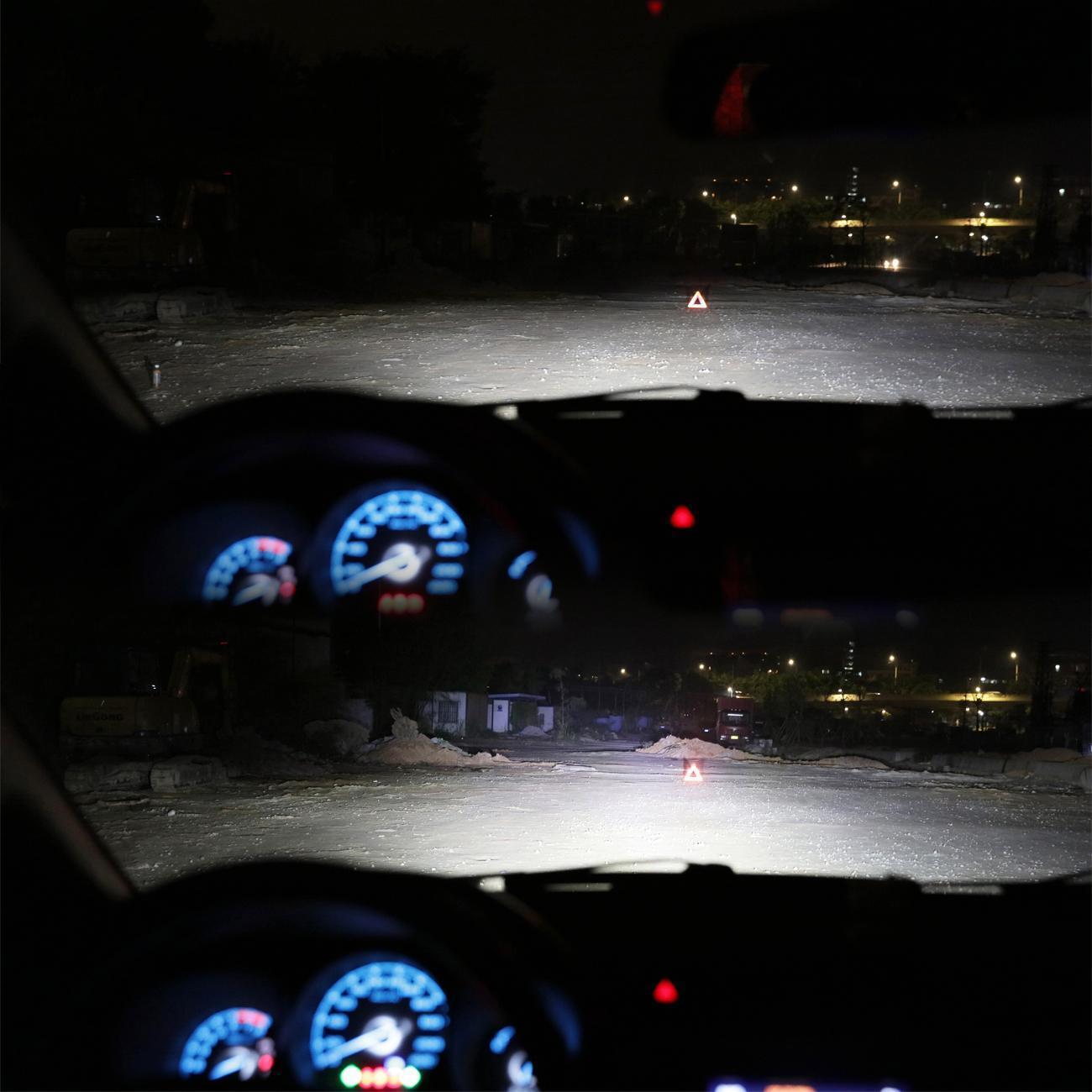 Series F-S2 H11 28W-LED Silver COB Integrated Automotive Front Headlights