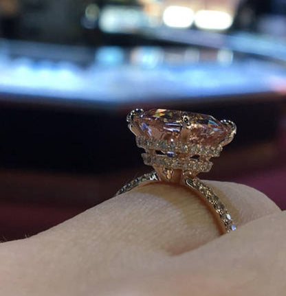 💎 Bague Ajustable Cœur – Bijoux Tendance Femme & Fille
