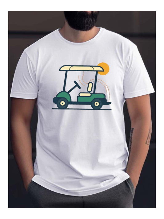 T-shirt Golf Cart – Confort & Style Décontracté ⛳